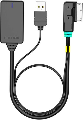 محول استقبال الصوت CHELINK بلوتوث 5.0 لأجهزة الصوت والصوت AMI MMI MDI Bluetooth واجهة الموسيقى كابل لأودي MMI 2G 3G + نظام VW Audi A5 8T A6 4F A8 4E Q7 7L in Kuwait