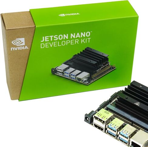 Jetson Nano B01 4GB Development Kit Official Board for AI and Robotics Yahboom Provide ROS Programming Courses in Kuwait