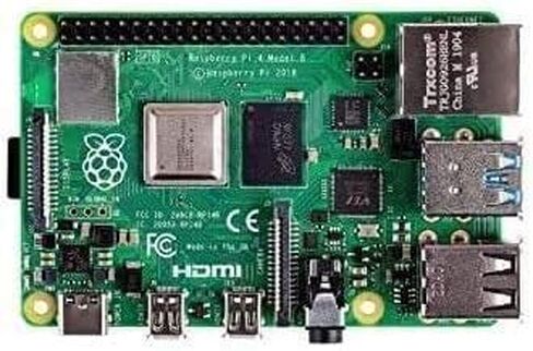 seeed Studio Raspberry Pi 4 Model B [4GB] RAM, Single Board Computer Suitable for Building Mini PC/Smart Robot/Game Console/Workstation/Media Center/Etc. in Kuwait