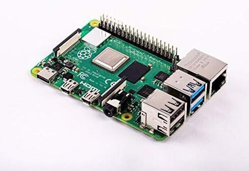 seeed Studio Raspberry Pi 4 Model B [4GB] RAM, Single Board Computer Suitable for Building Mini PC/Smart Robot/Game Console/Workstation/Media Center/Etc. in Kuwait