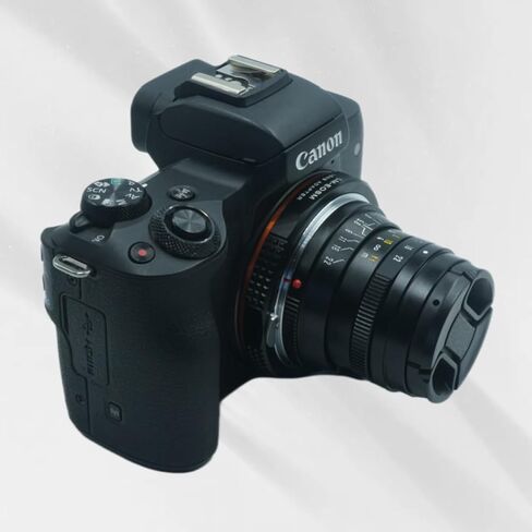 محول تركيب عدسة PHOLSY من Nikon F إلى EF-M متوافق مع عدسة Nikon F AI AIS AF AF-I AFS لكاميرا Canon EF-M (EOS M) هيكل الكاميرا EOS M، M2، M3، M5، M6، M10، M50، M100 ، M200، M50 II، M6 II، F إلى EOSM in Kuwait