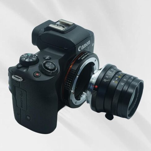 محول تركيب عدسة PHOLSY من Nikon F إلى EF-M متوافق مع عدسة Nikon F AI AIS AF AF-I AFS لكاميرا Canon EF-M (EOS M) هيكل الكاميرا EOS M، M2، M3، M5، M6، M10، M50، M100 ، M200، M50 II، M6 II، F إلى EOSM in Kuwait