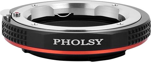 محول تركيب عدسة PHOLSY من Nikon F إلى EF-M متوافق مع عدسة Nikon F AI AIS AF AF-I AFS لكاميرا Canon EF-M (EOS M) هيكل الكاميرا EOS M، M2، M3، M5، M6، M10، M50، M100 ، M200، M50 II، M6 II، F إلى EOSM in Kuwait