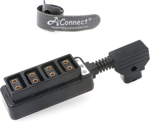 Dtap-Splitter-Extension Short Hub Dtap Male to 4 Port Dtap Female Power Cable for ARRI RED Cameras TILTA Steadicam IDX Battery AConnect in Saudi Arabia
