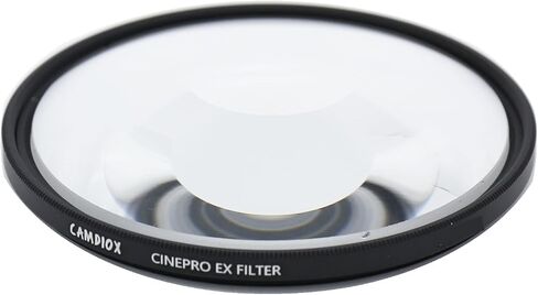 مرشح المنشور الزجاجي البصري Camdiox Cinepro 82 مم Halo Swirl Circle - صورة ضبابية ذات تأثير سينمائي خاص مع حلقة قابلة للدوران لكاميرا فيديو DSLR بدون مرآة in Saudi Arabia