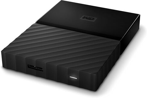 WD 2TB Black My Passport  Portable External Hard Drive - USB 3.0 - WDBYFT0020BBK-WESN (Renewed) in Saudi Arabia