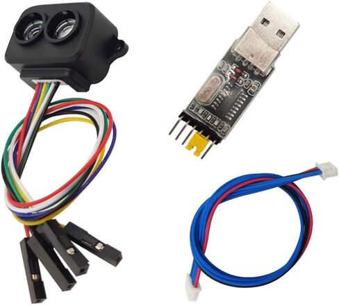 SmartFly info TF-Luna Lidar Sensor 0.1-8m Short-Range Distance Single-Point Ranging Finder Module UART / I2C Compatible with Pixhawk and Raspberry Pi for Drone/Robot Obstacle Avoidance in Saudi Arabia