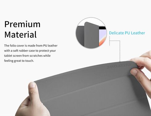 حافظة TECLAST T45HD، حافظة كمبيوتر لوحي، رفيعة للغاية، خفيفة الوزن للغاية، مقاومة للصدمات، مقاومة للخدش، وظيفة الوقوف، حماية كاملة in Kuwait