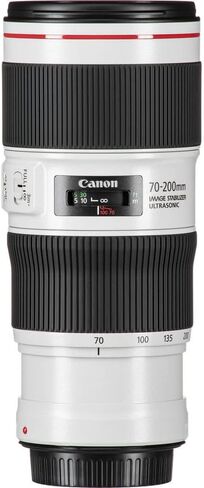 Canon EF 70-200mm f/4L is II USM Lens (2309C002) + Filter Kit + Cap Keeper + Cleaning Kit + More (Renewed) in Saudi Arabia