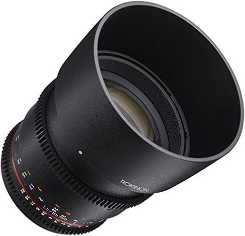 Rokinon Cine DS DS85M-N 85mm T1.5 AS IF UMC Full Frame Cine Fixed Lens for Nikon | Cinema lens provides smooth manual focus and consistent optical performance for professional video production. in Saudi Arabia
