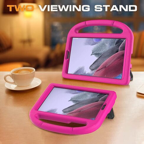 Kids Case for Samsung Galaxy Tab A7 Lite 8.7" Tablet, Built-in Screen Protector, Shockproof Handle Stand Protective Case for Samsung Galaxy Tab A7 8.7 inch 2021(SM-T220 / T225 / T227), Pink in Kuwait