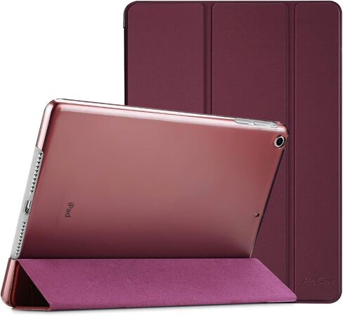 حافظة ProCase الذكية لجهاز iPad Air الإصدار الأول، حافظة واقية خفيفة الوزن للغاية مع غطاء خلفي شفاف لجهاز iPad Air 2013 موديل (A1474 A1475 A1476) - كحلي in Kuwait