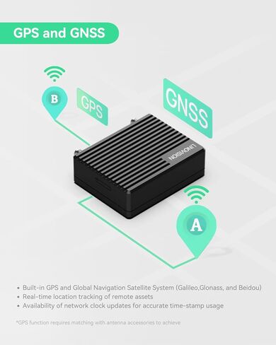 جهاز التوجيه LINOVISION Mini Industrial 4G LTE مع استهلاك منخفض للطاقة، GPS، RS232/RS485، DI/DO، وضع USB Dongle للكمبيوتر، جهاز التوجيه الخلوي لآلة البيع، المركبات، الروبوتات مع البطارية الشمسية in Kuwait