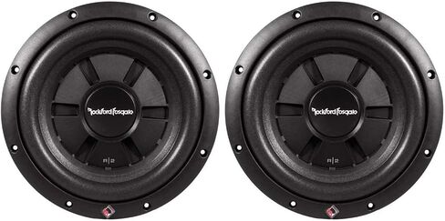 (2) Rockford Fosgate R2SD4-10 10 بوصة 800 وات Prime R2 Dual 4 أوم ملف صوتي مكبرات صوت ضحلة إطار من الفولاذ الصلب مختوم - مخروط مكبر صوت من مادة البولي بروبيلين محقون بالميكا مع محيط من رغوة البولي. in Saudi Arabia