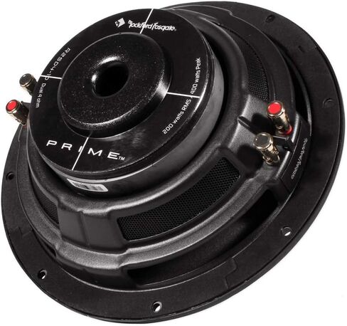 (2) Rockford Fosgate R2SD4-10 10 بوصة 800 وات Prime R2 Dual 4 أوم ملف صوتي مكبرات صوت ضحلة إطار من الفولاذ الصلب مختوم - مخروط مكبر صوت من مادة البولي بروبيلين محقون بالميكا مع محيط من رغوة البولي. in Saudi Arabia