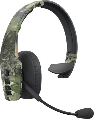 BlueParrott B450-XT Mossy Oak Obsession Edition - Noise Cancelling Bluetooth Wireless Headset – Updated Design with Industry Leading Sound & Improved Comfort, Up to 24 Hours of Talk Time, IP54-Rated in Saudi Arabia