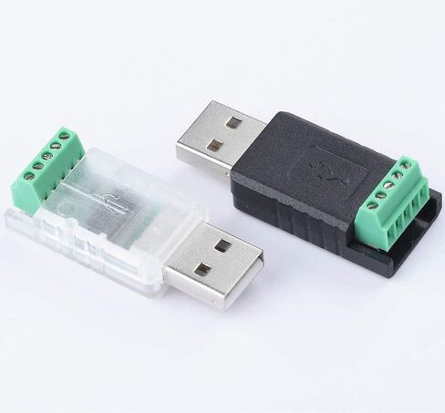 محول محول USB إلى RS485 مع شريحة FTDI 3.3 فولت 5 فولت للعداد الذكي، يدعم نظام التشغيل Windows Mac، أسود in Kuwait