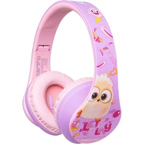 PowerLocus Kids Headphones Over-Ear, Bluetooth Wireless Headphones for Kids,with Microphone, Safe 85DB Volume Limited, Foldable with Carry Case, Audio Cable, Micro SD mode for Online Classes,PC,Phones