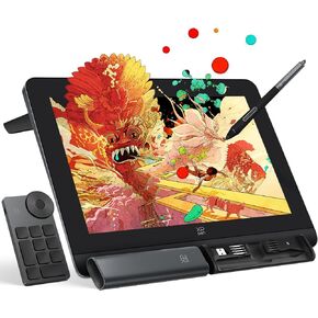 XPPen Artist Pro 14 Gen2 Drawing Tablet with Screen 14 inch Graphic Art Tablet with Full Laminated Anti-Glare Screen 16384 Pressure Levels X3 Pro Battery-Free Stylus 123% sRGB Tilt Stand Mini Keydial
