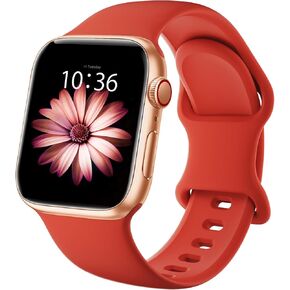 أحزمة رياضية متوافقة مع أساور ساعة Apple 38 مم 40 مم 41 مم 42 مم 44 مم 45 مم 49 مم، حزام سيليكون ناعم مقاوم للماء لسلسلة iWatch Ultra2 9 Ultra 8 7 6 5 4 3 2 1 SE للنساء والرجال in Kuwait