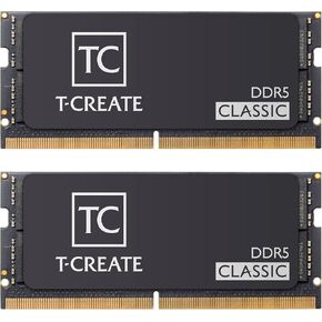TEAMGROUP T-Create Classic DDR5 SODIMM 2x16GB 5200MHz(PC5-41600) CL42 وحدة ذاكرة الكمبيوتر المحمول Ram - CTCCD532G5200HC42DC-S01 in Kuwait