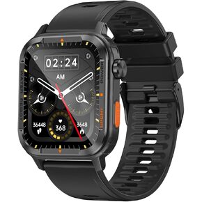 anyloop Smart Watch for Men(Answer/Make Call), 1.85" Fitness Tracker, 100+ Sport Modes Activity Tracker and Smartwatches with Heart Rate SpO2 Sleep Monitor Step Counter Smart Watch for Android iOS in Kuwait
