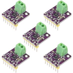 AITRIP 5 قطع MAX98357 I2S وحدة مضخم الصوت، مضخمات صوت بدون فلتر من الفئة D، لـ Arduino ESP32 Raspberry Pi (لحام) in Kuwait