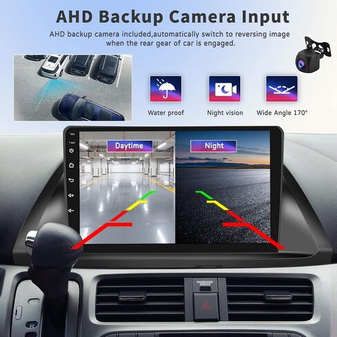 UNITOPSCI Android راديو ستيريو للسيارة Honda Odyssey 2005-2010 10.1 بوصة شاشة تعمل باللمس بلوتوث راديو السيارة في اندفاعة السيارة GPS للملاحة ستيريو مع كاميرا احتياطية مرآة رابط FM WiFi USB SWC MIC in Kuwait