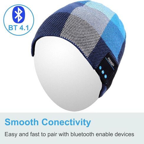 قبعة سماعات الرأس اللاسلكية Qshell Bluetooth Beanie القابلة للغسل للرياضات الخارجية in Saudi Arabia
