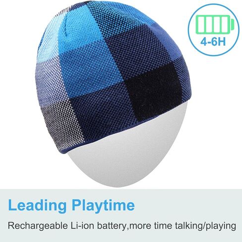 قبعة سماعات الرأس اللاسلكية Qshell Bluetooth Beanie القابلة للغسل للرياضات الخارجية in Saudi Arabia