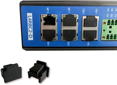 10Pcs RJ45 Jack Dust Cover, Reusable,RJ45 Dust Cover Cap,RJ45 Anti Dust Cover Cap Protector Plug Protects Ethernet Hub Port for RJ45 Female Port for TV,Computer,Other Devices (Yellow) in Kuwait