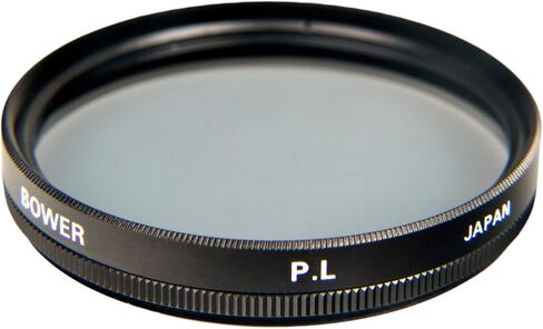Bower FP55 55 mm Pro Digital High Definition Linear Polarizer Filter (Black) in Saudi Arabia