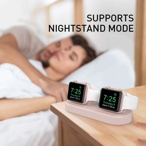 Delidigi for Dual Apple Watch Charging Stand, Charger Not Included in Kuwait