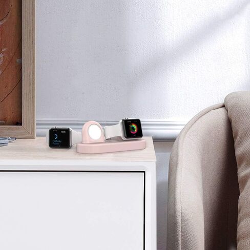 Delidigi for Dual Apple Watch Charging Stand, Charger Not Included in Kuwait