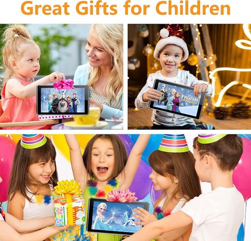 Tibuta 7 inch Kids Tablet 1920 * 1200 IPS, Android 11, 2GB RAM 32GB ROM, Quad Core Processor, Toddler Tablet with Parental Control Educational app, 2MP Front, 5MP Rear Camera, Wi-Fi, Bluetooth in Kuwait