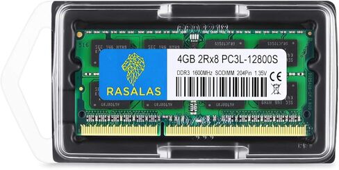 8GB 1Rx8 PC3L-12800S DDR3L 1600MHz DDR3 RAM SODIMM 1.35V CL11 204-Pin PC3-12800 Memory Upgrade Ram for Laptop … in Saudi Arabia