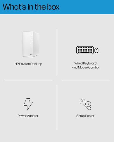 HP PAVILION TP01-3070 سطح المكتب I7-12700 12 جيجا 512 جيجا NVME INTEL UHD-770 WIN11H (متجدد) in Saudi Arabia