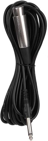 ميكروفون ASHATA الديناميكي ذو رقبة الإوز، ميكروفون سلكي بحامل مرن صغير للاستوديو بمقبس 6.35 ملم ميكروفون سلكي للكمبيوتر الشخصي والكمبيوتر المكتبي والكمبيوتر المحمول in Kuwait