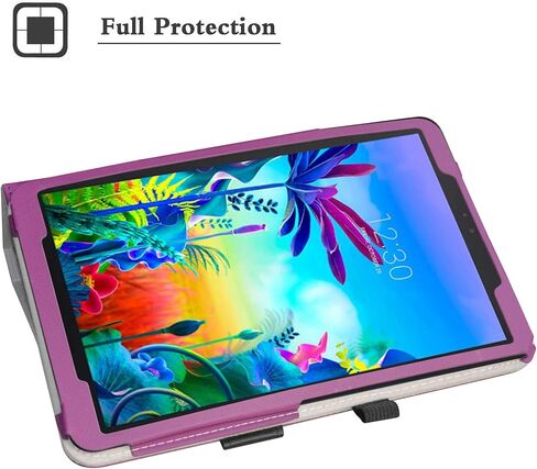 Bige for LG G Pad 5 10.1 Keyboard Case,Slim Stand PU Leather Cover with Romovable Keyboard for 10.1" LG G Pad 5 10.1 T600 Tablet(2019),Black in Saudi Arabia