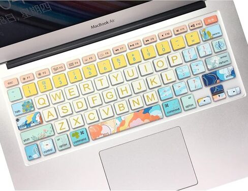 Silicone Keyboard Cover Skin for Old MacBook Air 13 Inch (A1466/A1369),MacBook Pro 13'' (A1425/A1502/A1278)/15'' (A1398 /A1286)/17'' (A1297) (with/Without Retina Display), Flamingo in Saudi Arabia