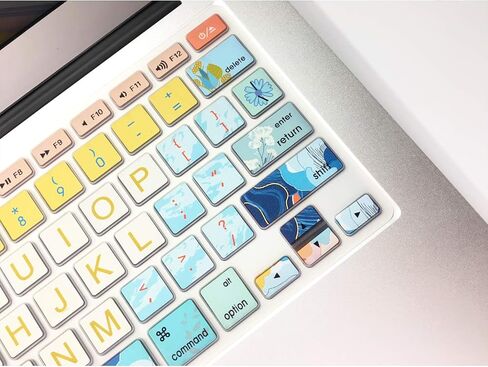 Silicone Keyboard Cover Skin for Old MacBook Air 13 Inch (A1466/A1369),MacBook Pro 13'' (A1425/A1502/A1278)/15'' (A1398 /A1286)/17'' (A1297) (with/Without Retina Display), Flamingo in Saudi Arabia