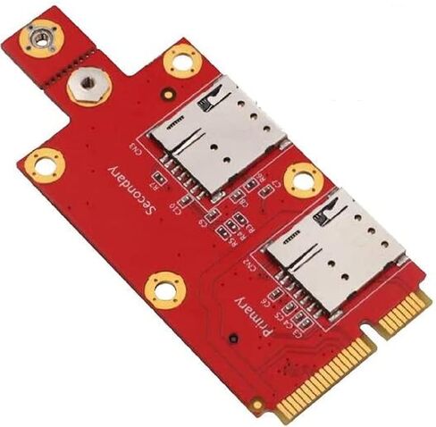 Toptekits M.2 (NGFF) Key B to Mini PCI-E Adapter for 3G/4G/5G Module (Without Card Slots) in Kuwait