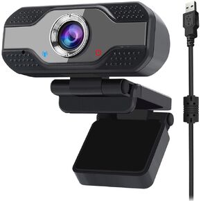 GreenYellow Webcam for PC, USB Camera with Microphone Plug Play Built-in Mic Full Ultra HD 1080P Web Camera Video Cam Video Calling Conferencing Streaming for Desktop/Computer/Mac/Laptop/MacBook in Saudi Arabia