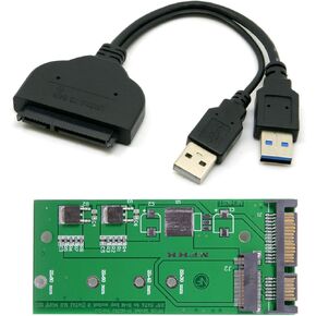 قرص SSD USB 3.0 إلى SATA 2.5 بوصة من Chenyang ومحول M.2 NGFF B+M-Key SSD محول PCBA لـ 2230-2280 M2 SSD in Kuwait