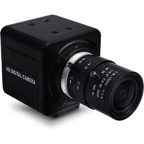 SVPRO 4K Ultra HD Webcam USB Digital Industrial Camera with CS Mount 5-50mm Telephoto Zoom Manual Lens UVC Free Drive,10X Optical Zoom Video Camera with Sony IMX317 Sensor in Kuwait