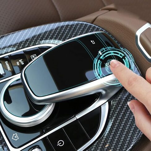 [عبوتان] مثالية للوحة اللمس لمرسيدس بنز كوماند لجهاز التحكم باللمس شاشة اللمس، واقي حساس غير مرئي الترا اتش دي شفاف مضاد للخدش in Kuwait