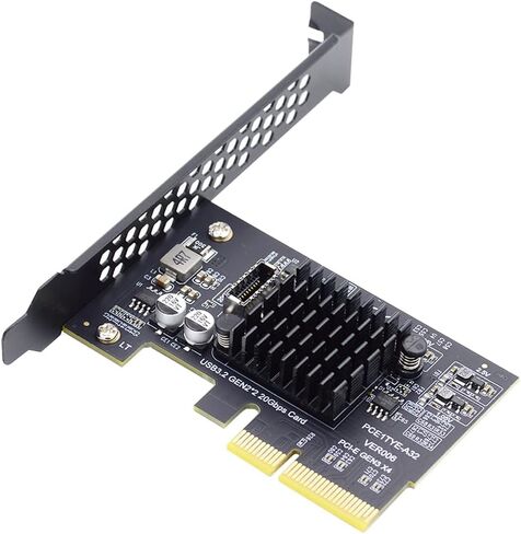 USB 3.2 Gen2 Type-C 20Gbps USB-C to PCI-E 4X Express Card Adapter for Desktop Motherboard in Kuwait