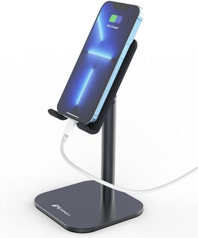 حامل كمبيوتر لوحي Inifispce للمكتب، حامل iPad من الألومنيوم قابل للتعديل، حامل حامل للكمبيوتر اللوحي لشاشة 4.7 بوصة - 13 بوصة سلسلة Microsoft Surface Pro، iPad Pro 11/12.9، iPad، iPad Mini، iPad Air (فضي) in Kuwait