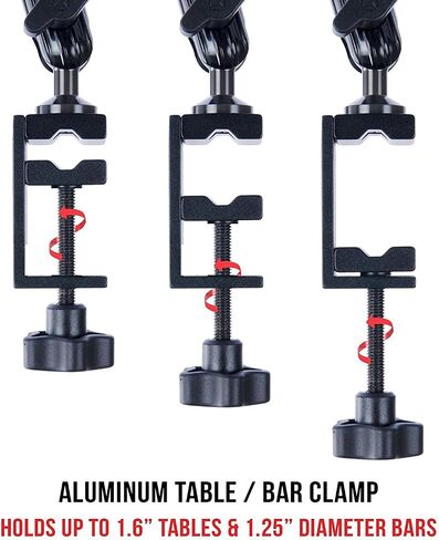 Tackform Tablet Mount for Microphone Stand - Professional Grade Holder - Compatible with iPad, Galaxy Tab, and More. in Saudi Arabia