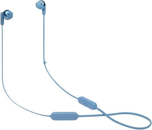JBL Tune 215 - Bluetooth Wireless in-Ear Headphones with 3-Button Mic/Remote and Flat Cable - White in Saudi Arabia